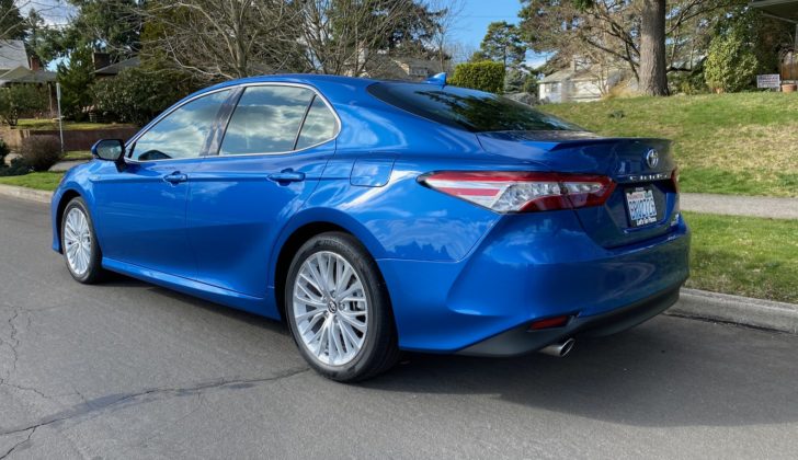 2020 toyota camry hybrid review: no longer the sedate sedan