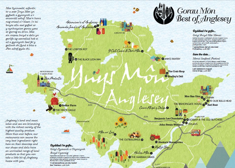 Anglesey Map Holiday Cottages In Anglesey Snowdonia Ll N Peninsula Angleseymap V2.JPG