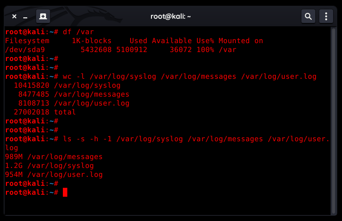 How to manage the size of large /var/log/* Log files in Linux | thetqweb