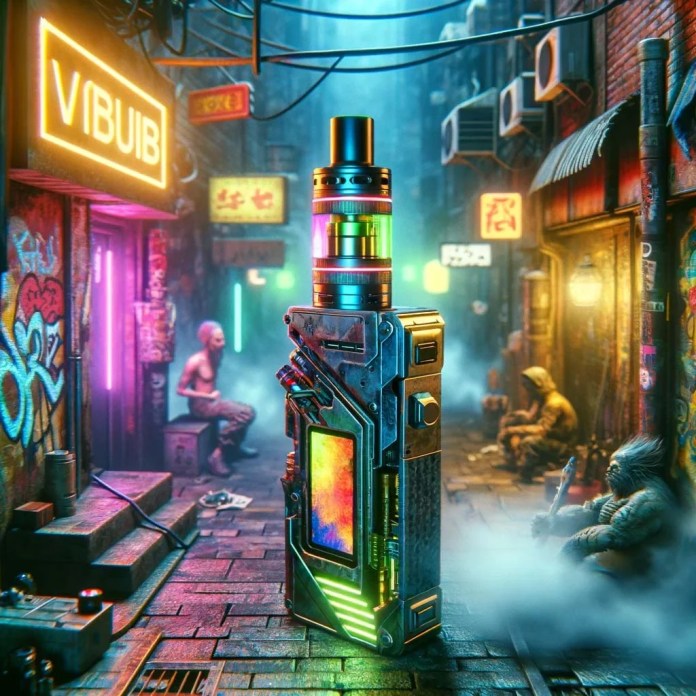Cyberpunk Vape Reality