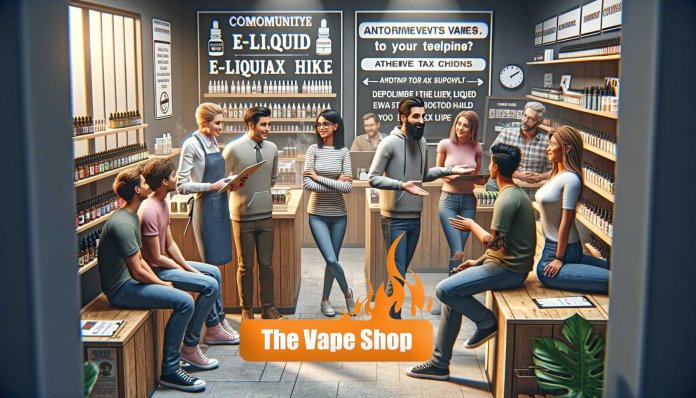 The Vape Shop's Response To New E-Liquid Tax