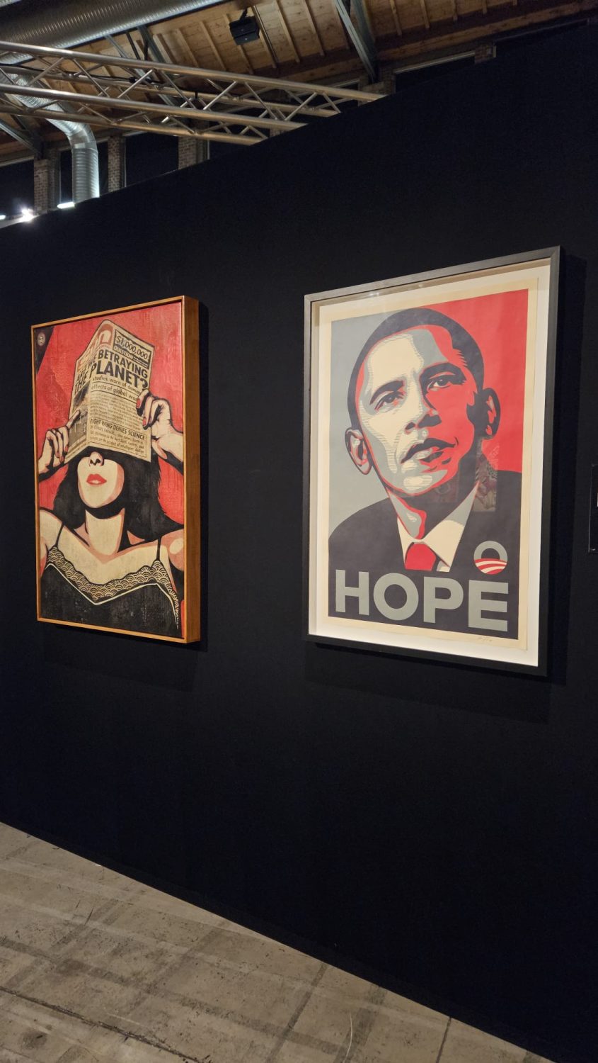 mostra obey Shepard Fairey