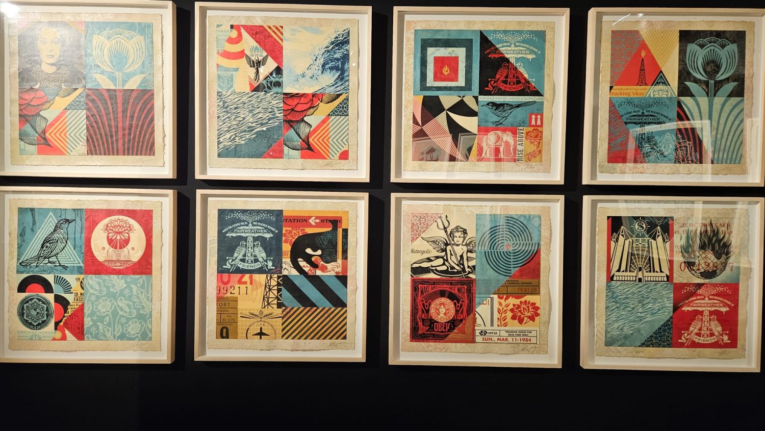 mostra obey Shepard Fairey