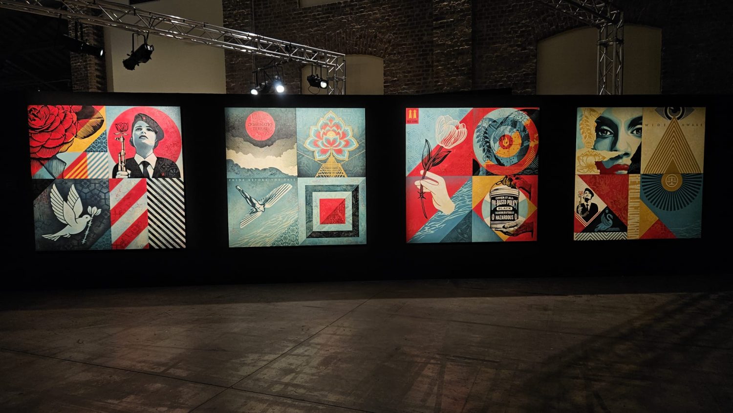 mostra obey Shepard Fairey