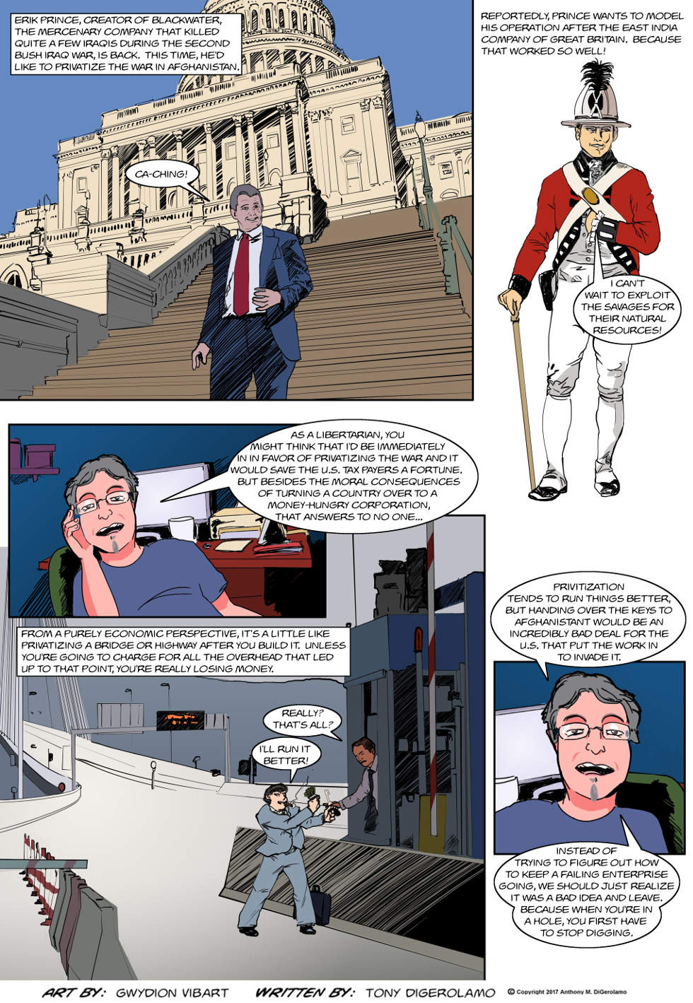 The Antiwar Comic:  Mercenary Prince