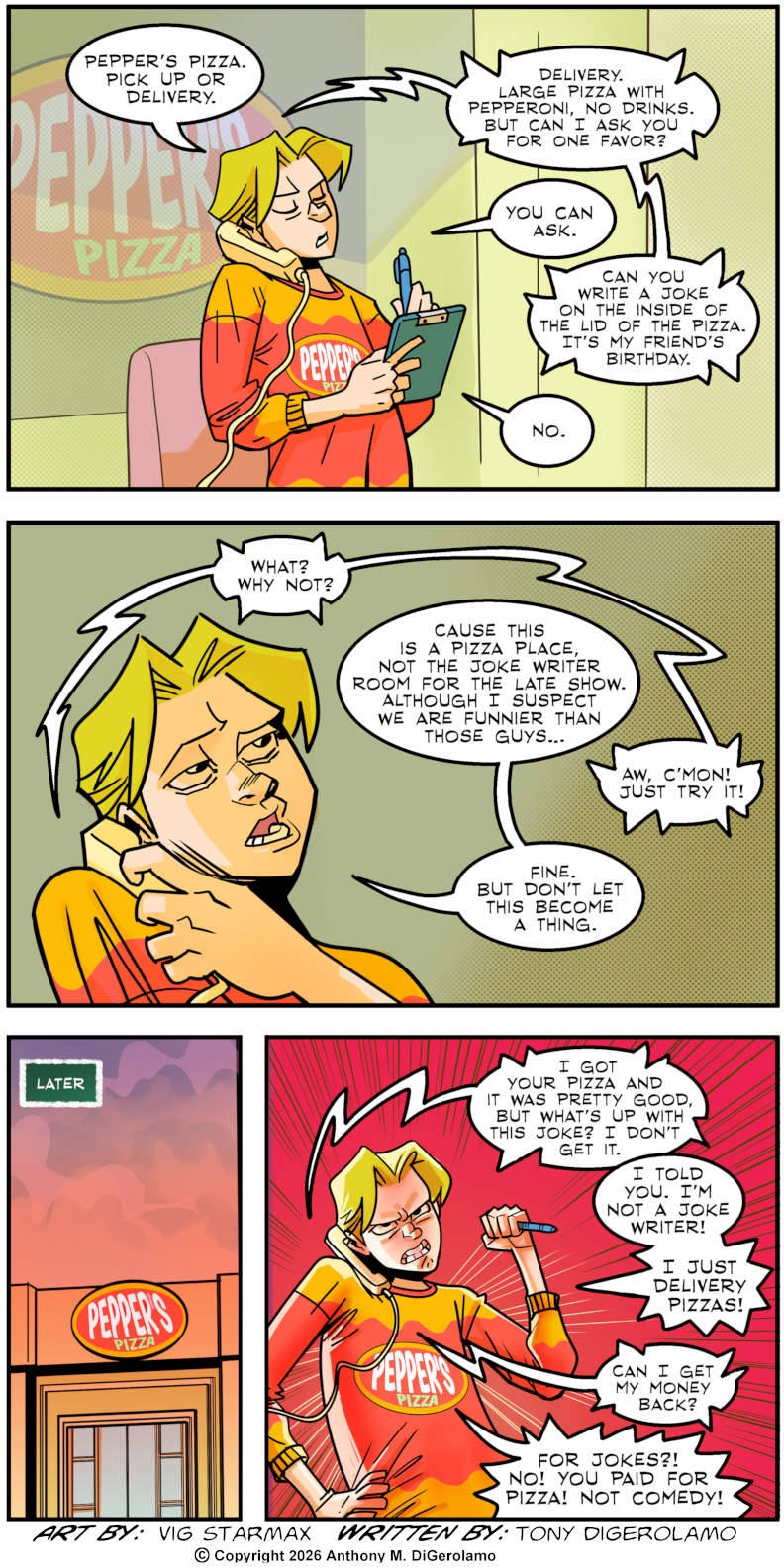 Tales of Pizza: The Ask