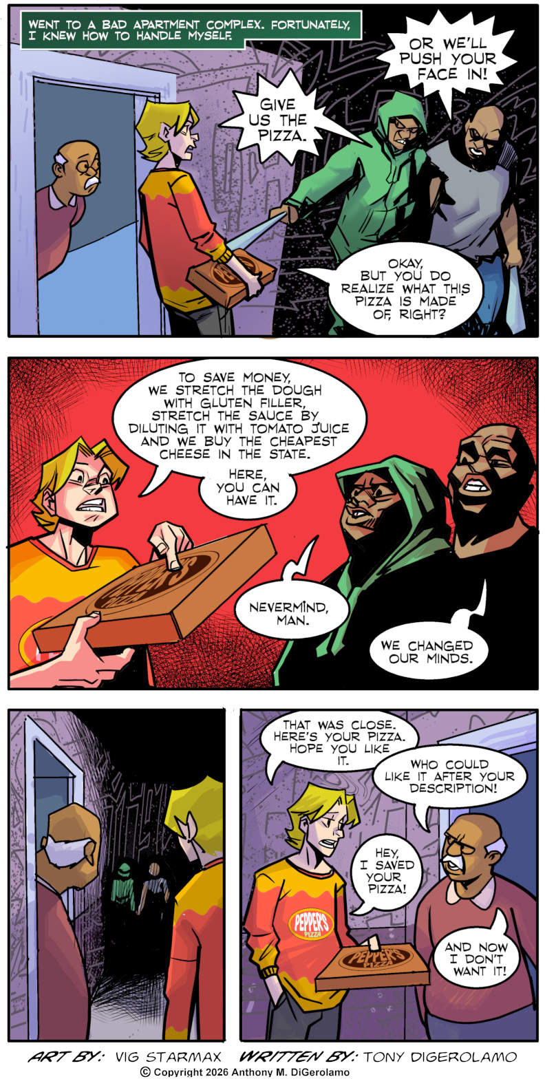 Tales of Pizza: The Pizza Defense