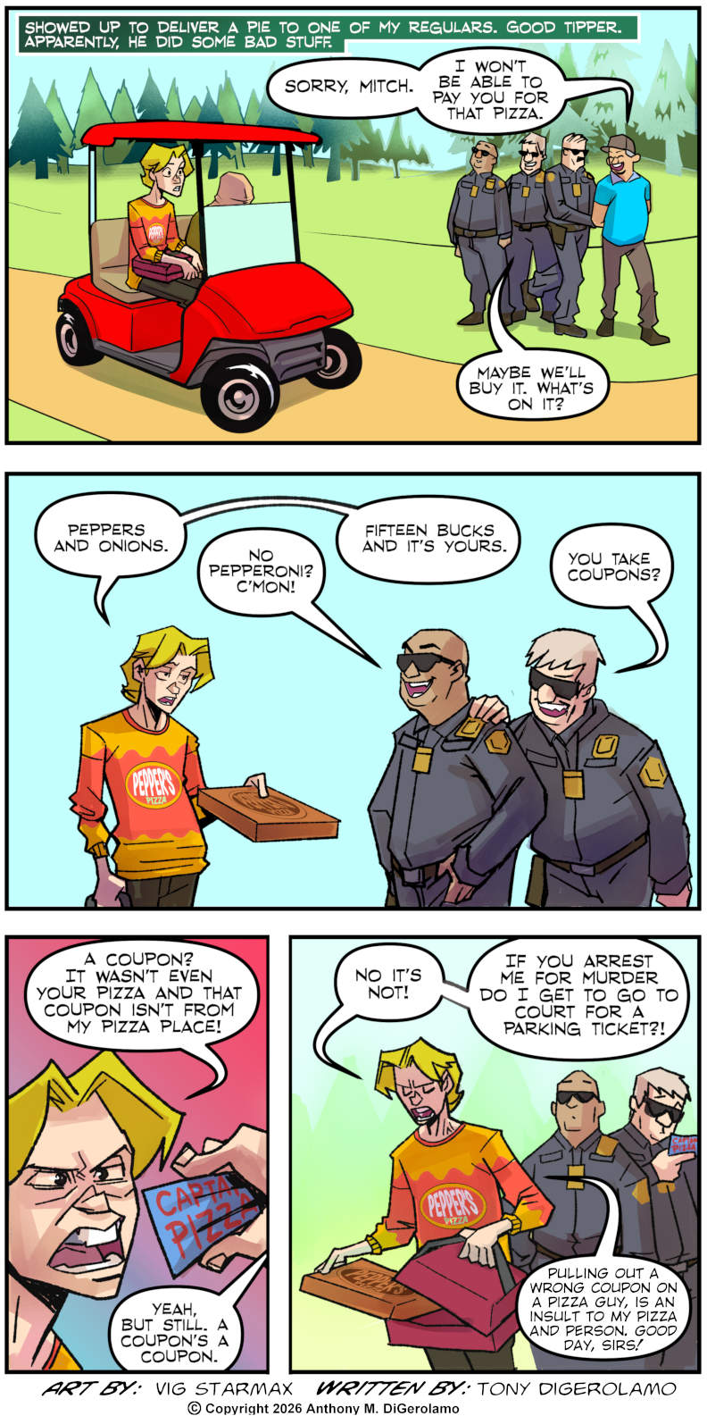 Tales of Pizza: Coupon Cops