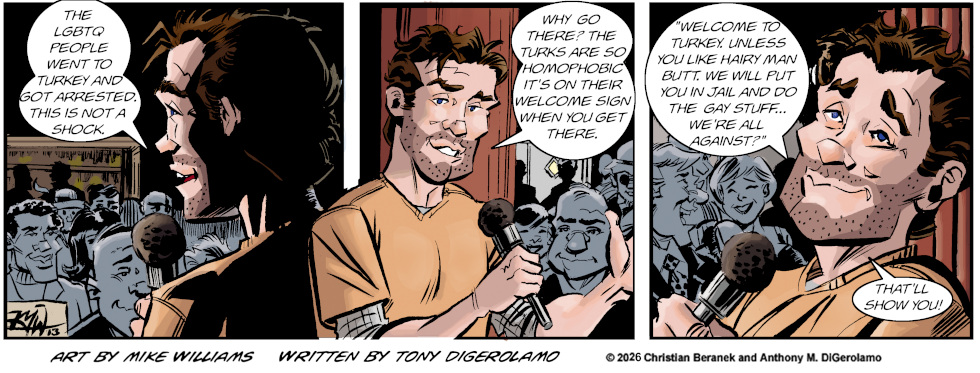 Miserable Comedians: Gay Crusie