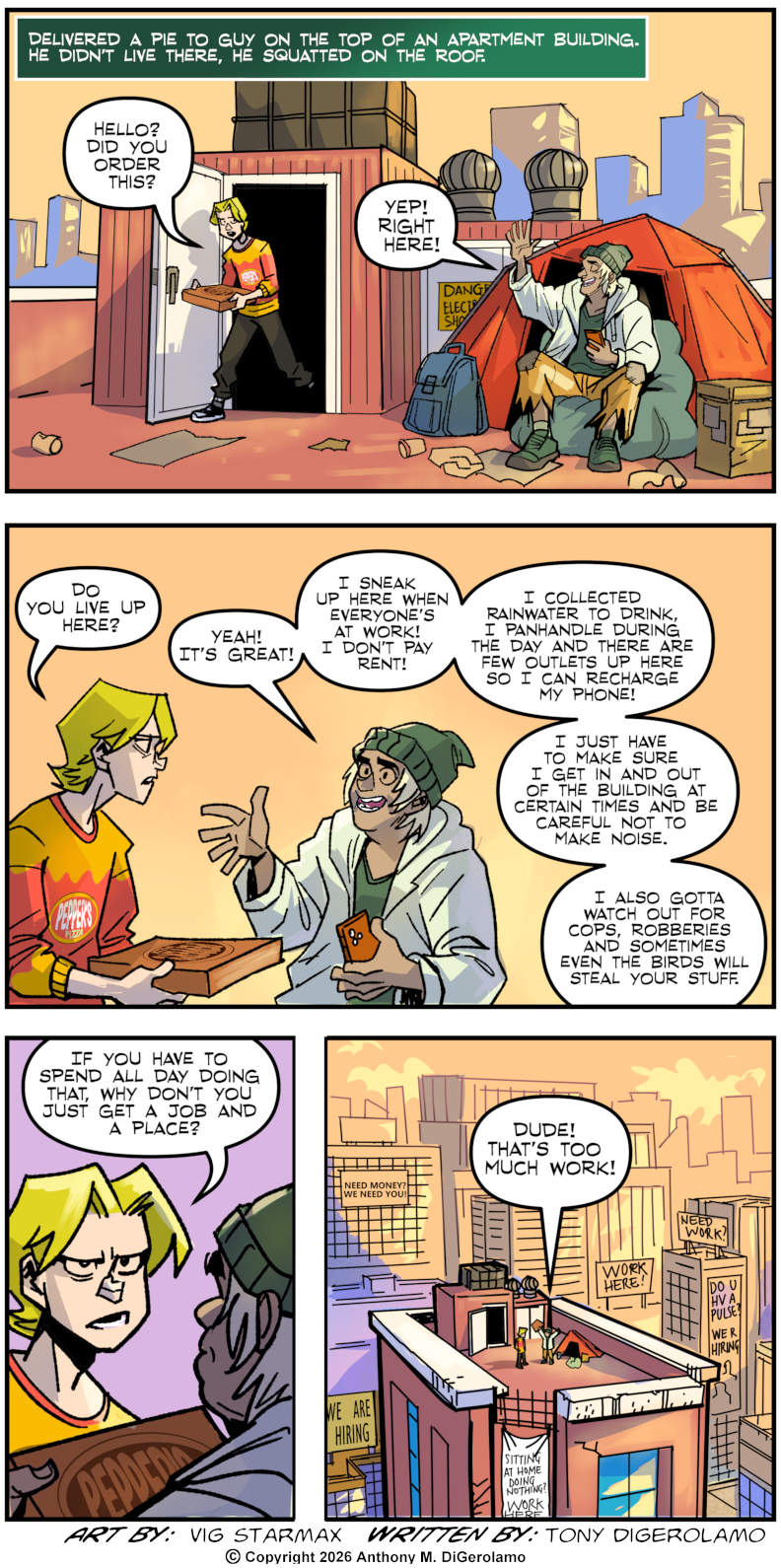 Tales of Pizza: Rooftop Pizza