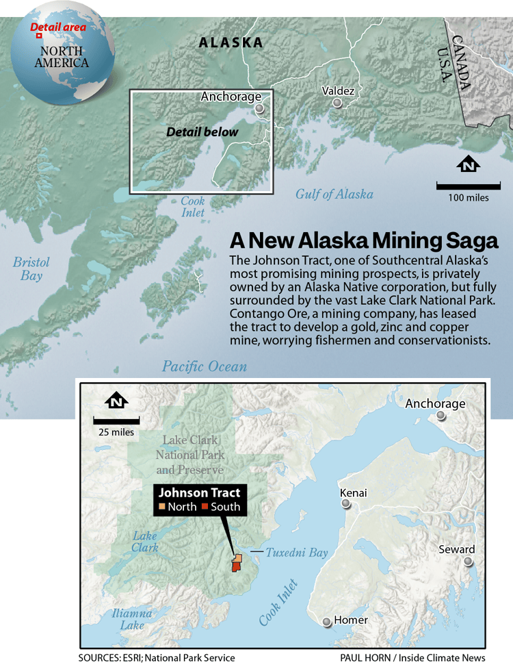 Mining Lake Clark National Park The Story You Haven T Heard The Lake Clark Map 
