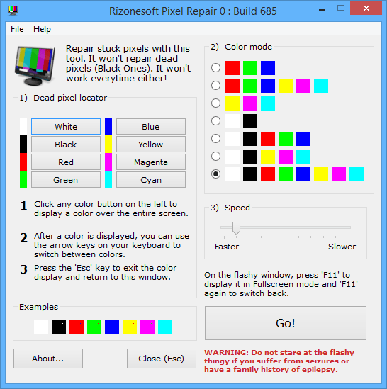 Pixel repair: a stuck pixel fixer to detect and fix stuck pixels