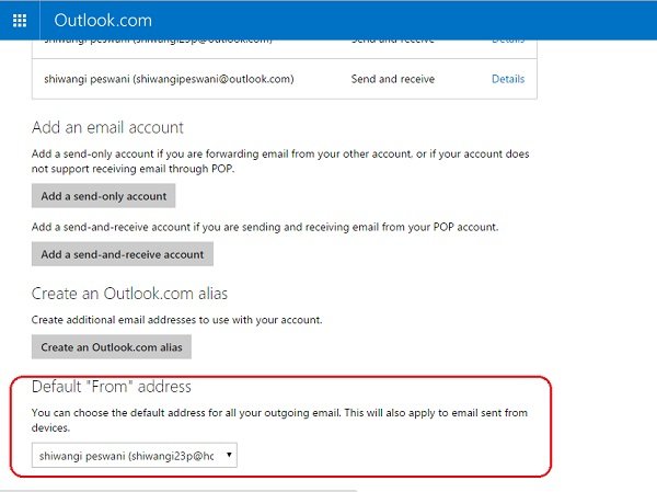 Mar 25, 2020 · in the control panel, search for mail, and select the mail icon that appears. How To Create Add Delete Use Outlook Email Alias Or Microsoft Accounts