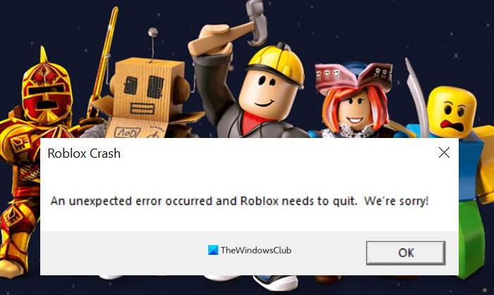 Roblox Keeps Crashing On Windows PC Roblox Keeps Crashing 