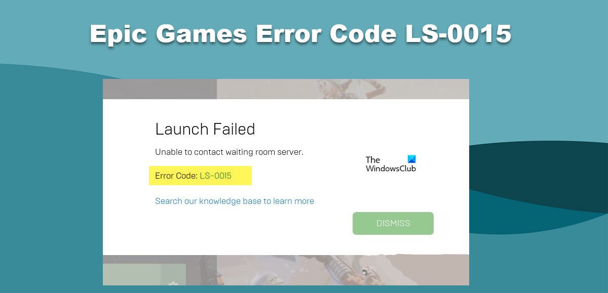 Can T Uninstall Epic Games Launcher In Windows 11 10 Epic Games Error Code LS 0015 