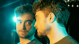 ‘Guns Akimbo’ Star Daniel Radcliffe on Playing a Guy With Guns Attached to His Hands (Video)