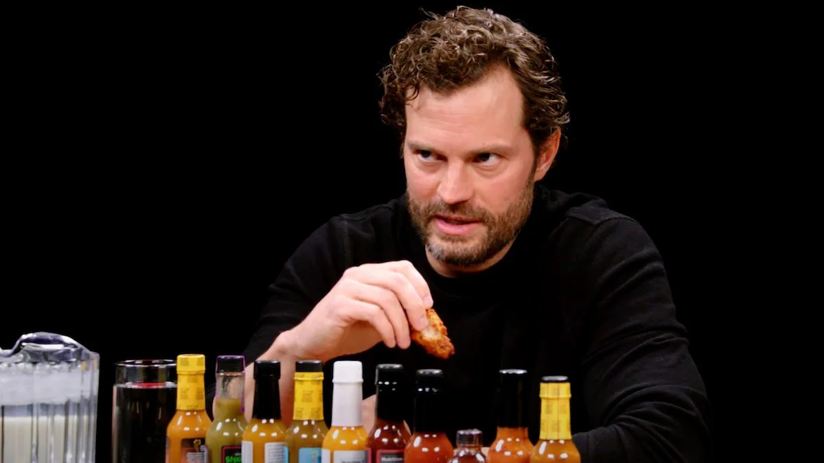 Jamie Dornan on Hot Ones