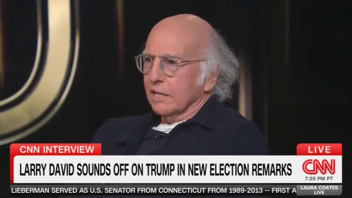 Larry David on CNN