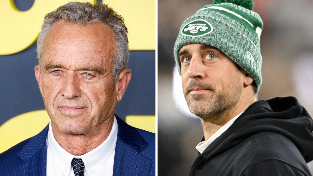 RFK Jr. and Aaron Rodgers