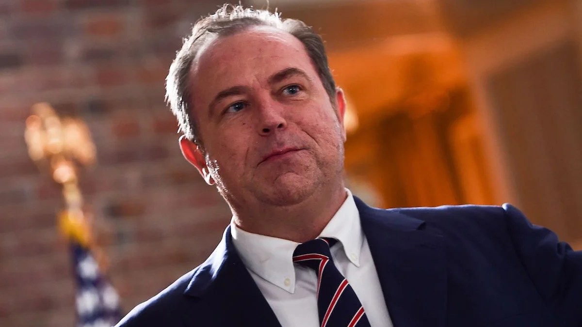 Newsmax Media CEO Christopher Ruddy, 2018 (Credit: Brendan Smialowski/AFP via Getty Images)