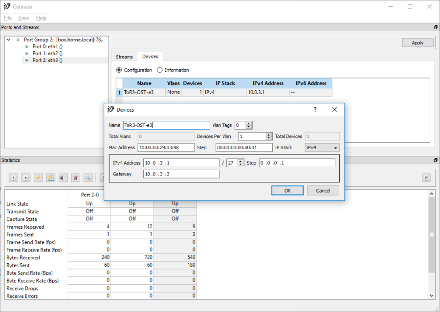 Populating IPv4 information for ToR3-OST-e3
