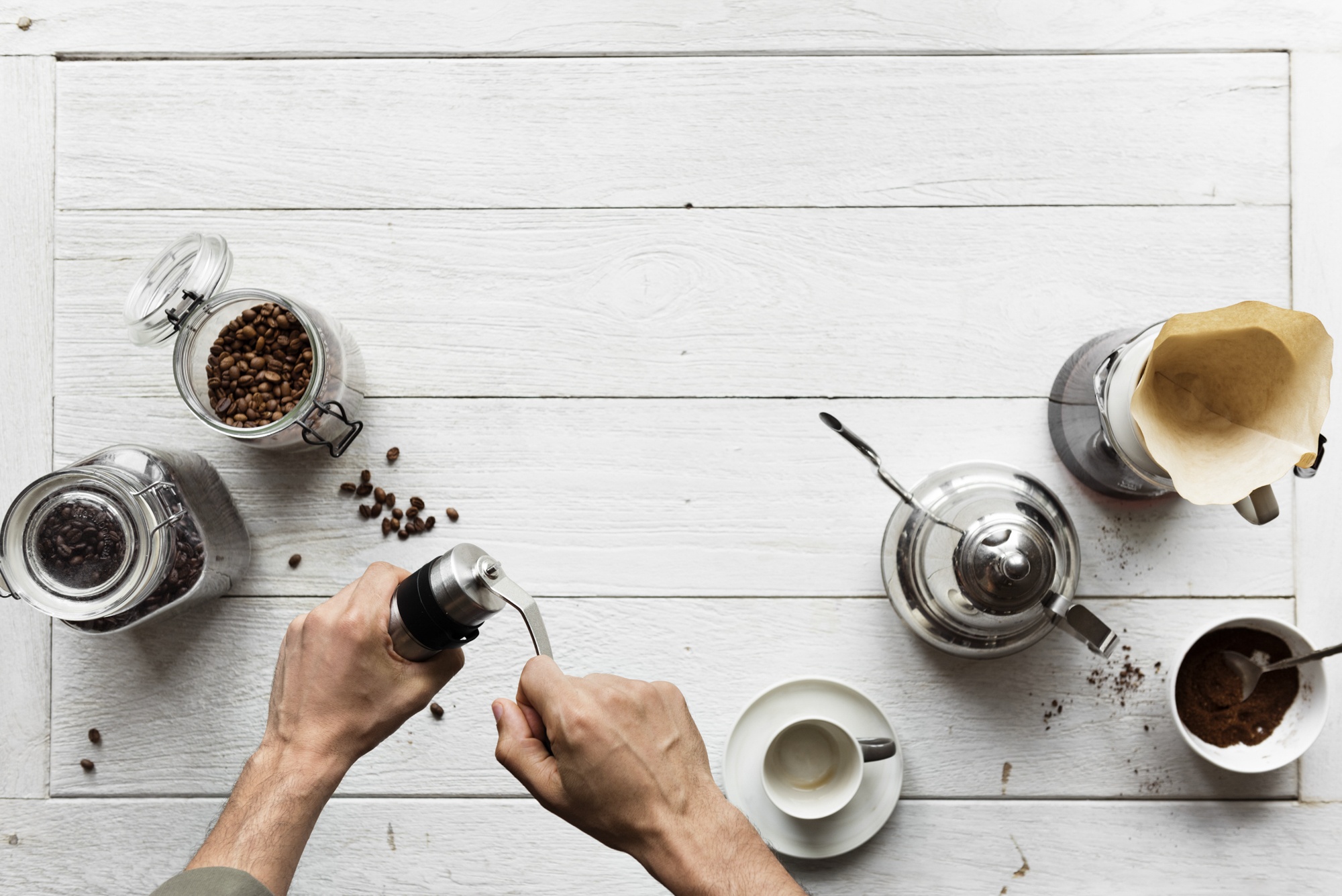 coffee being made