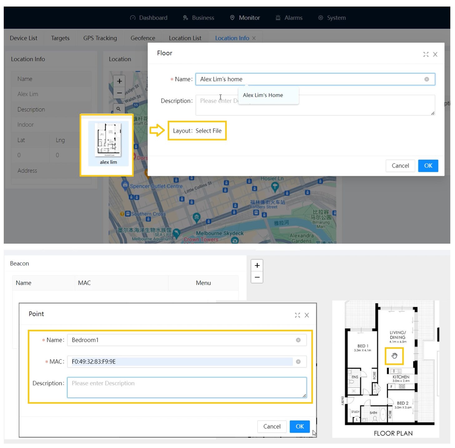 Video Demo Importing Indoor Maps And Marking The Location Of BLE Indoor Map 