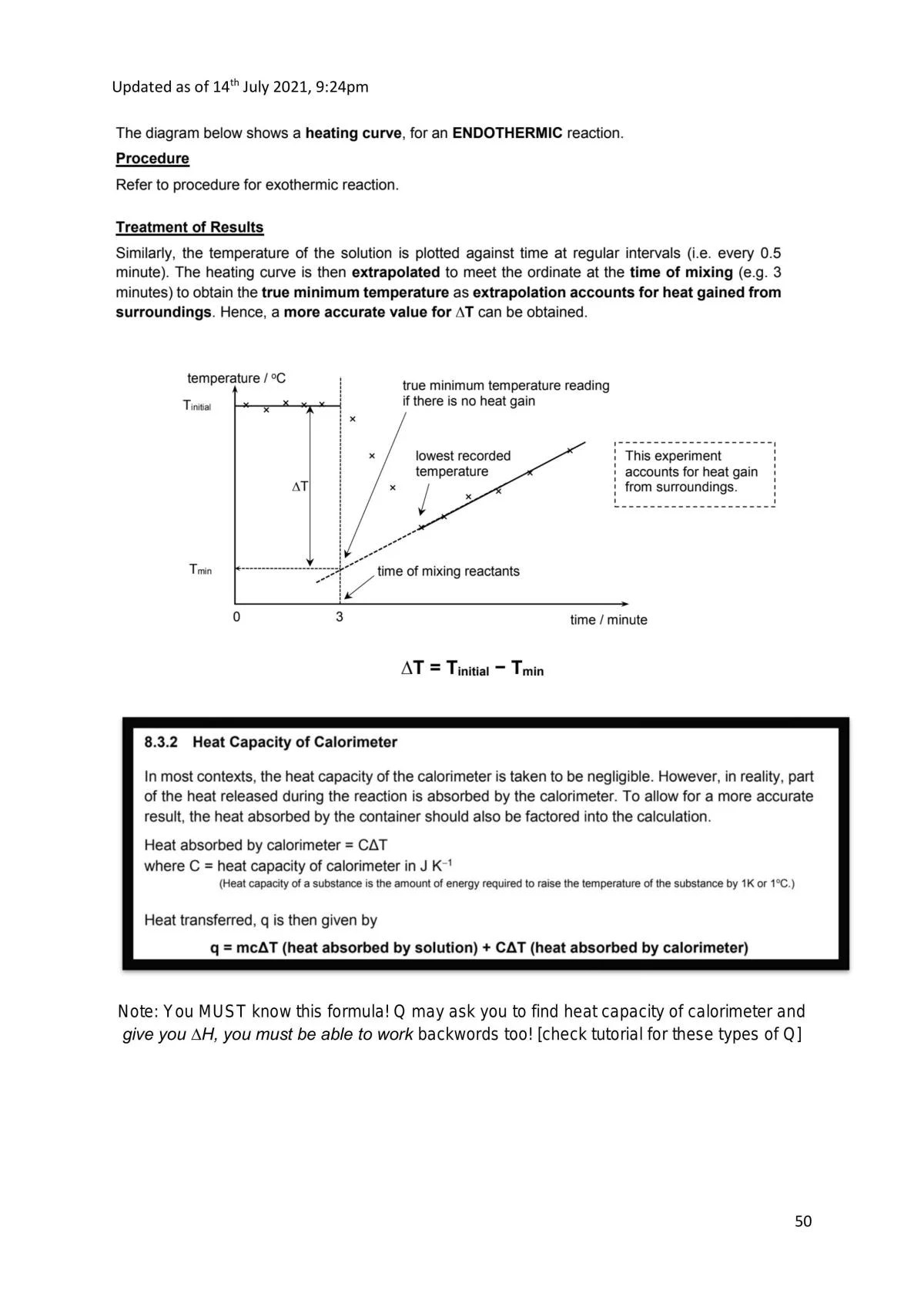 Chemistry comprehensive summary