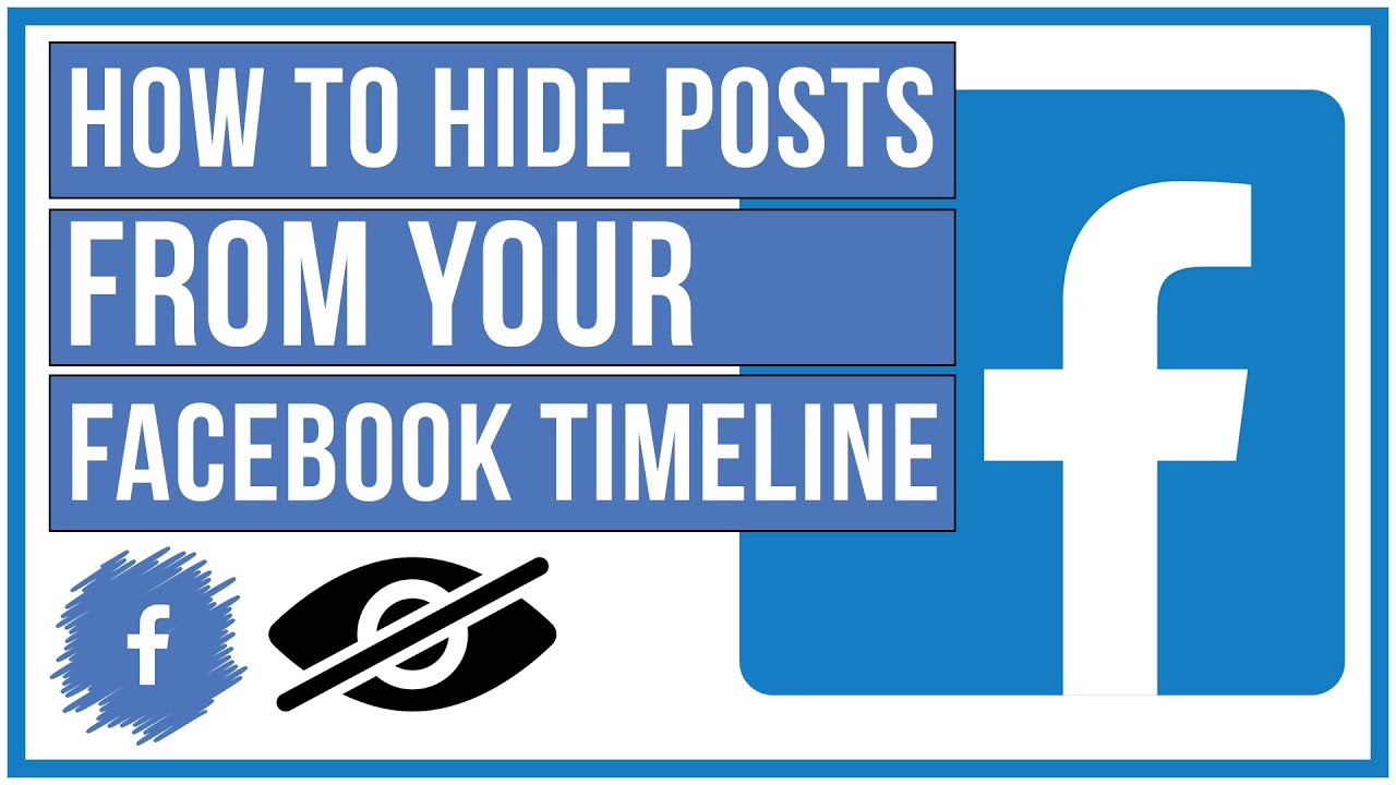 How to Hide and Unhide Posts from your Facebook Timeline Think Tutorial