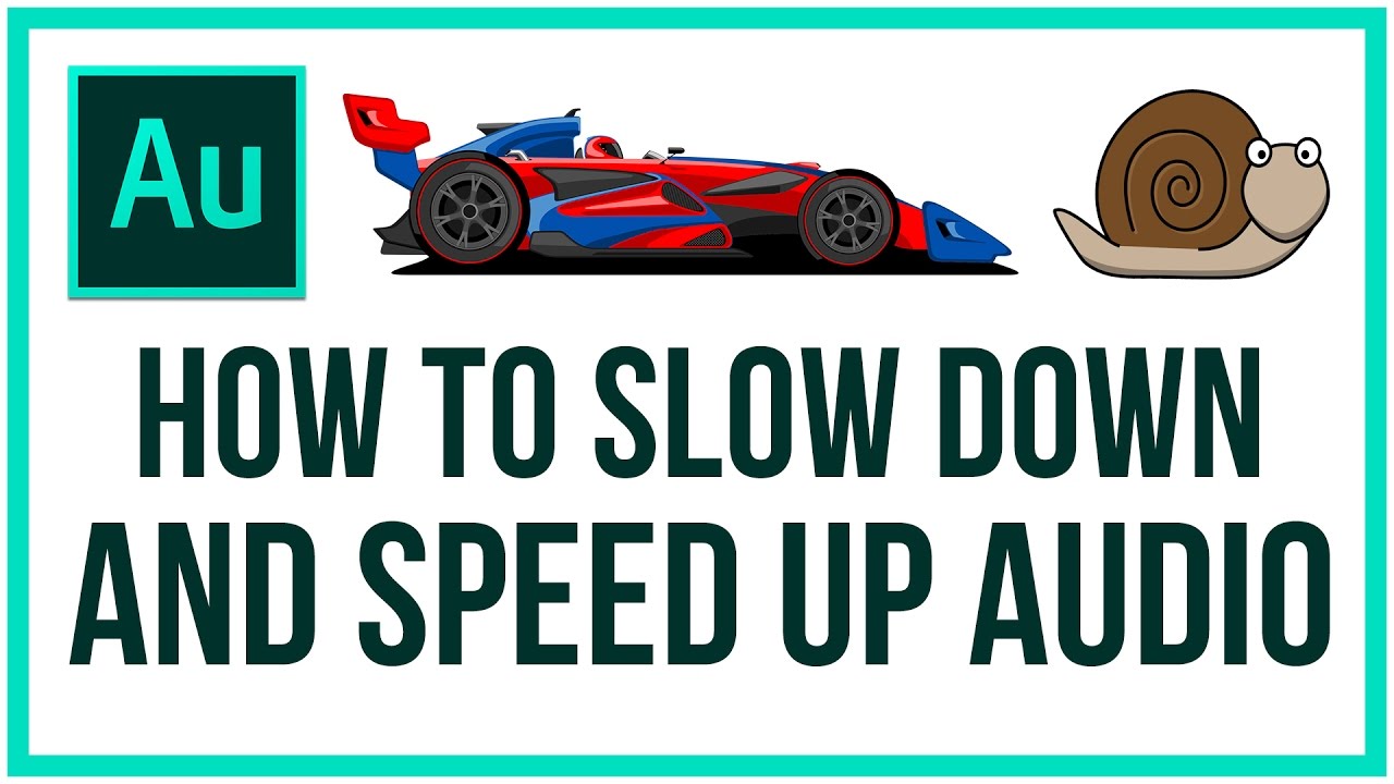 How to Slow Down or Speed Up Audio in Adobe Audition Think Tutorial