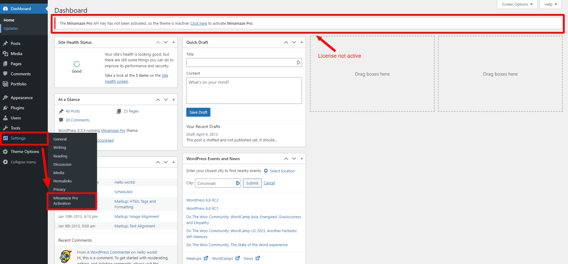 You will want to restrict access to your api key to . Activate API License Key - Think Up Themes