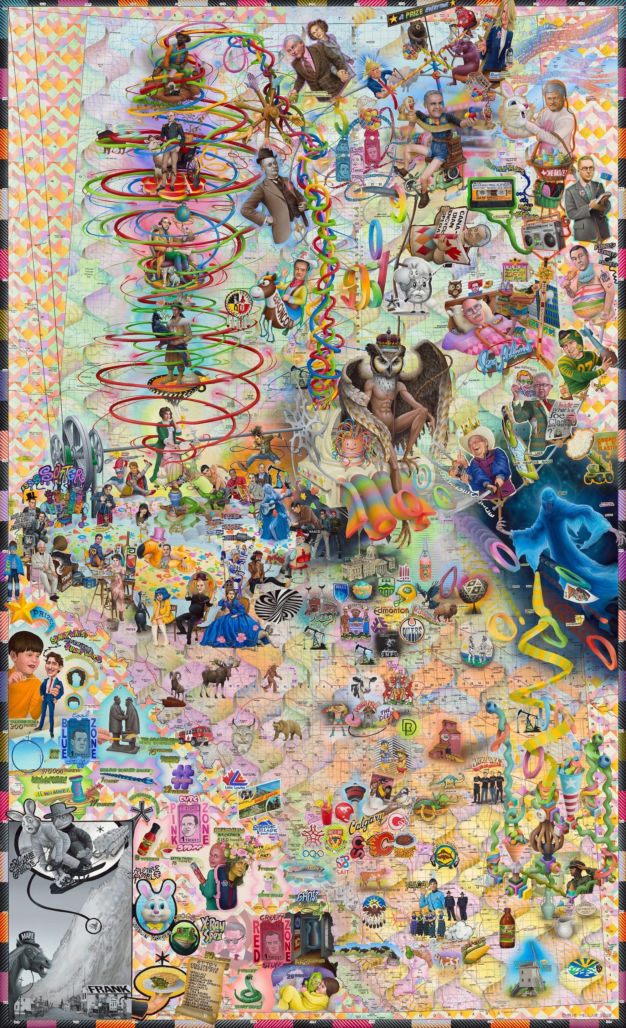 Chris Millar's Mixed-Media Masterpieces: From Intricate Sculptures to Playful Paintings (2026)