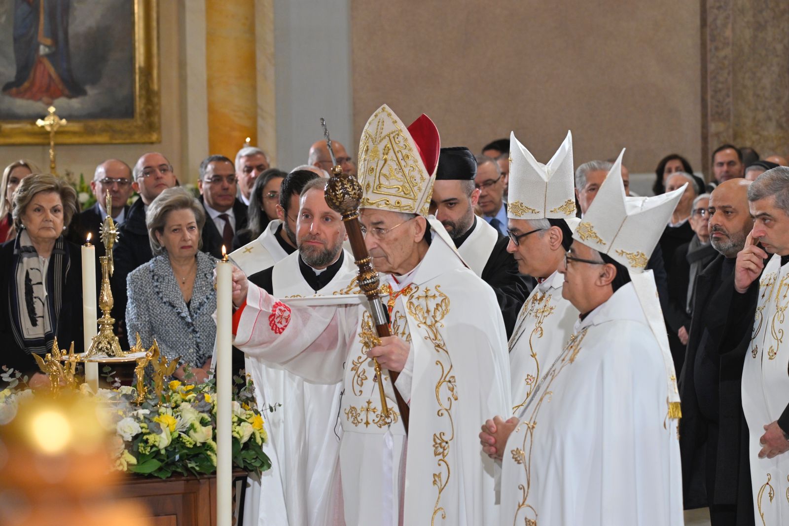 الراعي للمسؤولين في عيد مار مارون: نصلي بشفاعته لمساعدتكم على حصر السلاح وتمكين الجيش من تنفيذ خطته الراعي للمسؤولين في عيد مار مارون: نصلي بشفاعته لمساعدتكم على حصر السلاح وتمكين الجيش من تنفيذ خطته