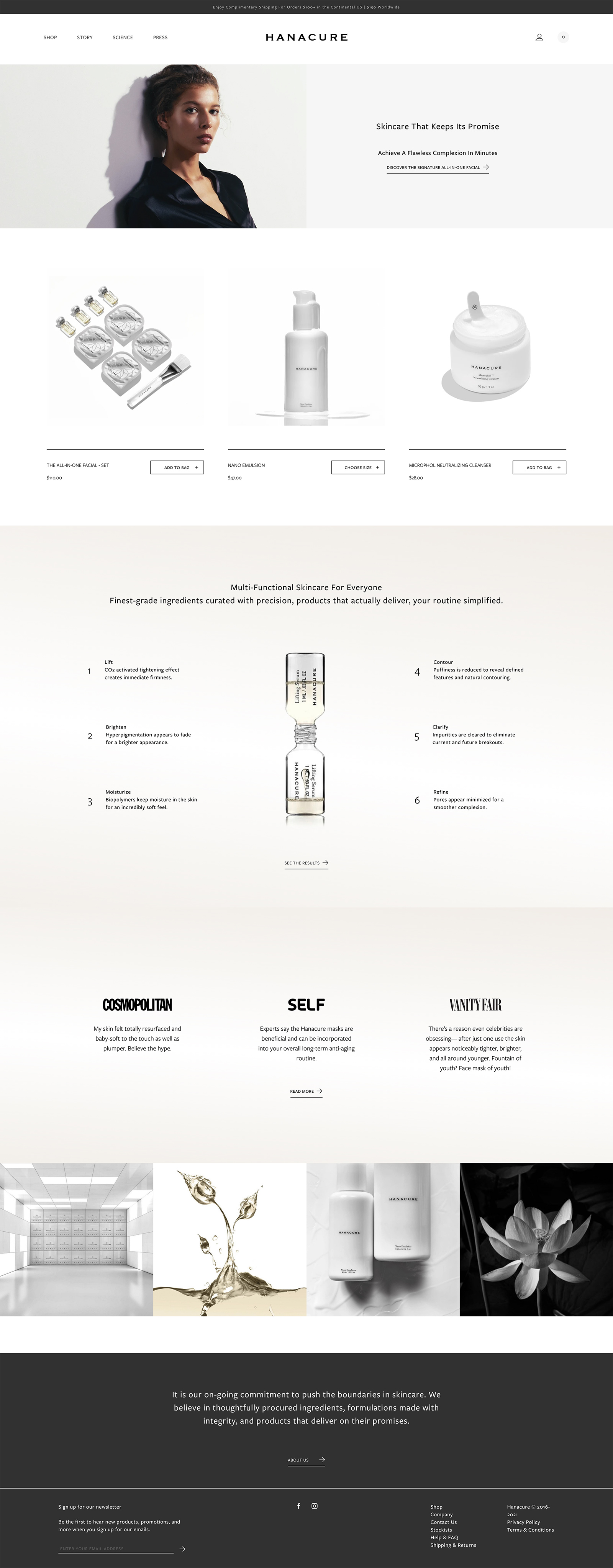 Pattern-Hanacure-Homepage