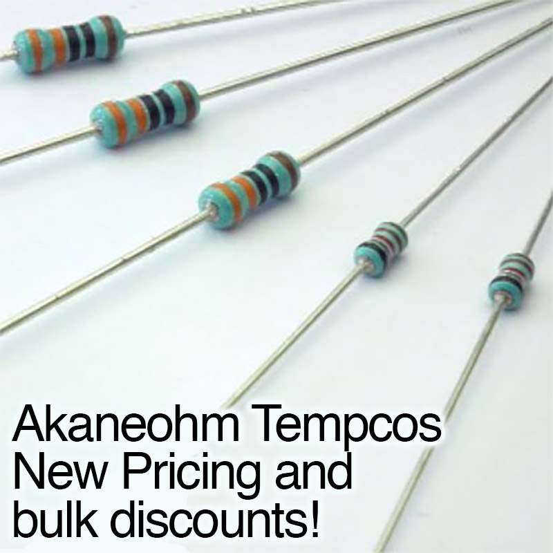 Tempco Resistor Akaneohm 1 3300ppm Thonk Diy