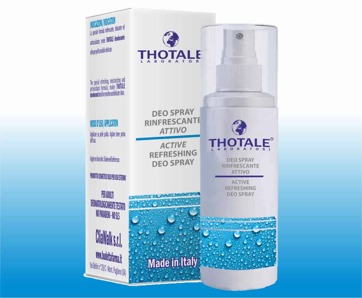 deo spray rinfrescante