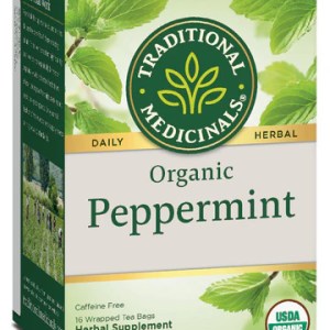 Traditional Medicinals, Organic Peppermint Tea, 16 bags.