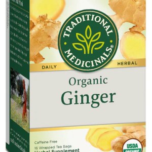 Traditional Medicinals, Organic Ginger Tea, 16 bags.