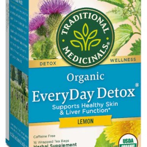 Traditional Medicinals, Organic Everyday Detox Lemon Tea, 16 bags.