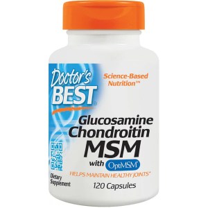 Doctor's Best, Glucosamine Chondroitin MSM, 120 caps.