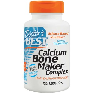 Doctor's Best, Calcium Bone Maker Complex, 180 caps.