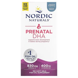 Nordic Naturals, Prenatal DHA, 180 sgls.
