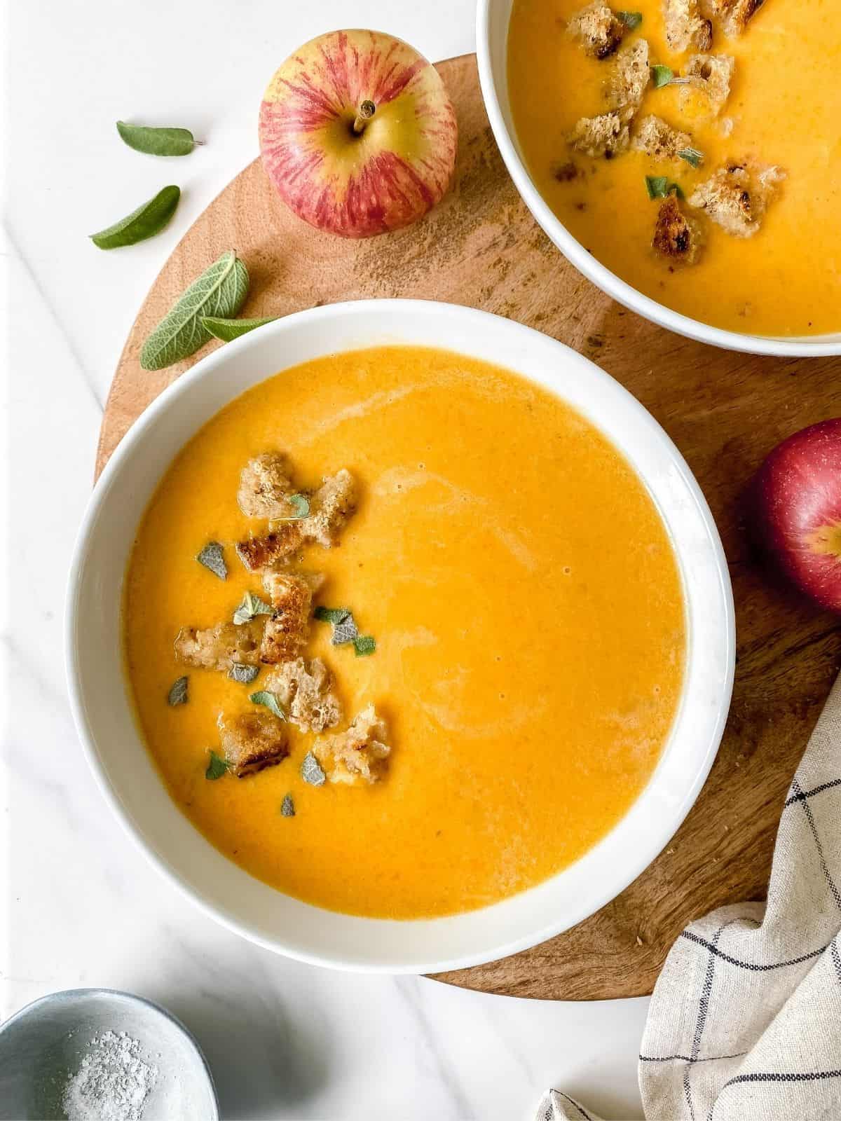 Butternut Squash Carrot And Parsnip Soup