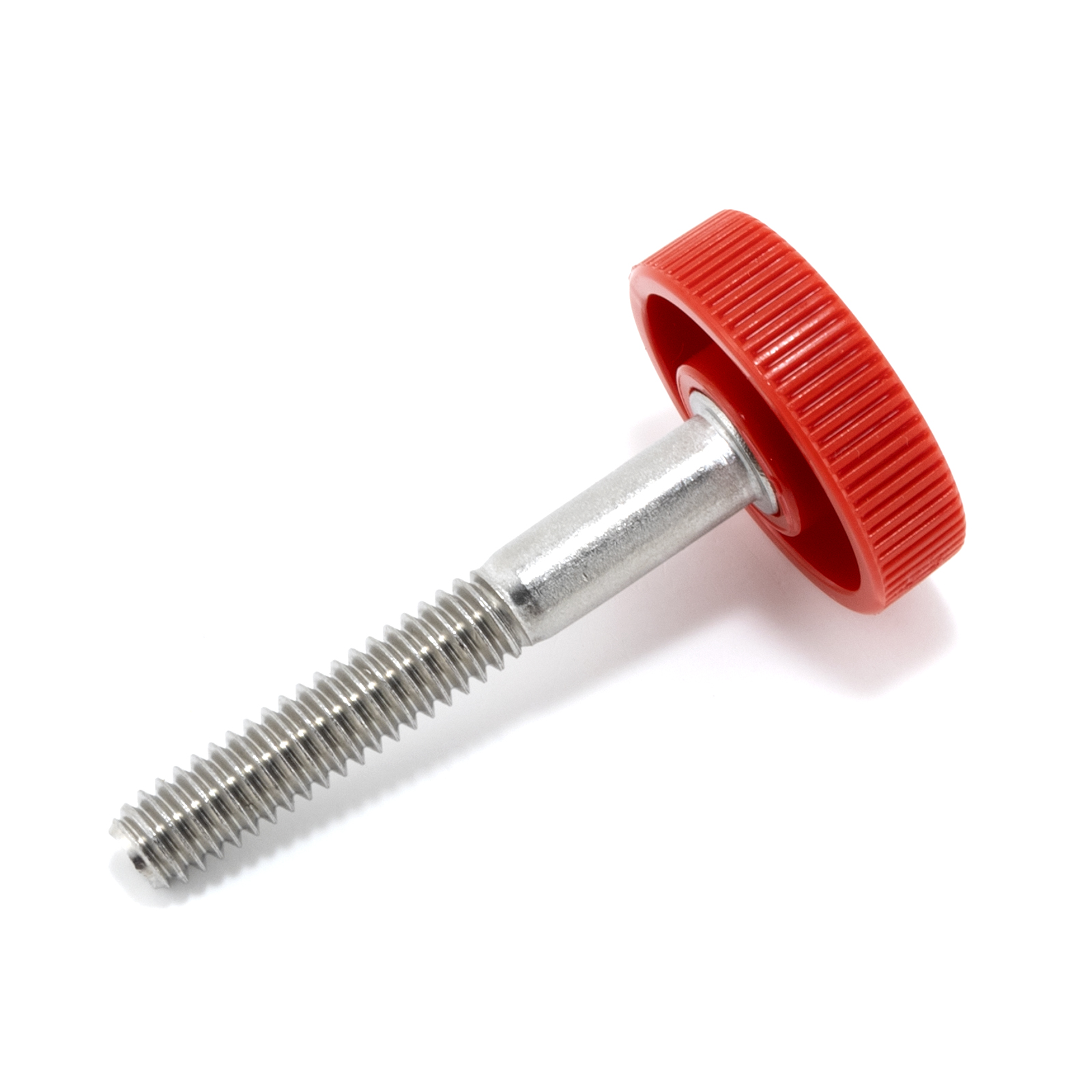 1/4"20 X 13/4" Red Oversized Knurled Round Thumb Screw Depot®