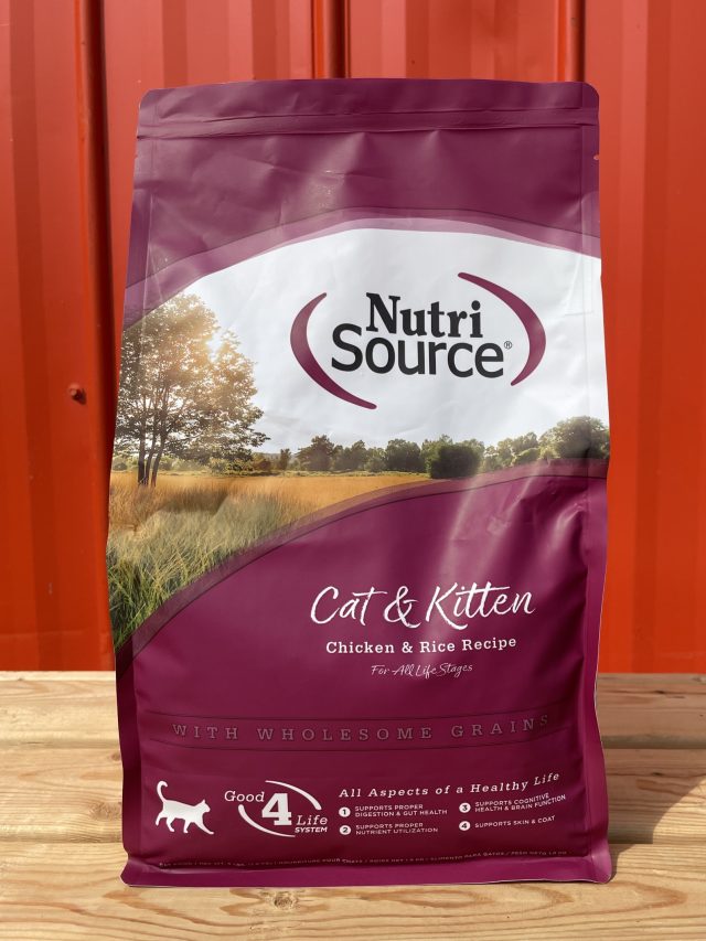 NutriSource Cat & Kitten Chicken & Rice Recipe 4lb