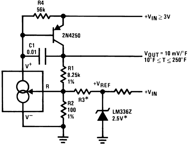 Lm334 3 Terminal Adjustable Current Source Ti Com