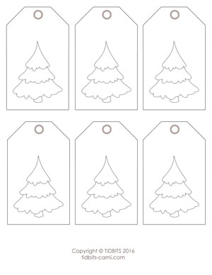 Printable Christmas Gift Tags Tidbits