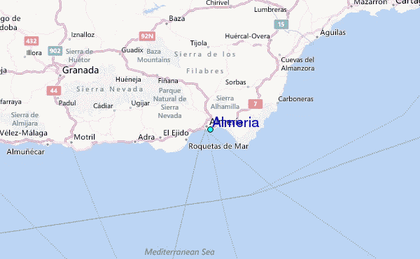 Almer A Tide Station Location Guide Almeria.8 