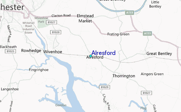 Alresford Tide Station Location Guide 