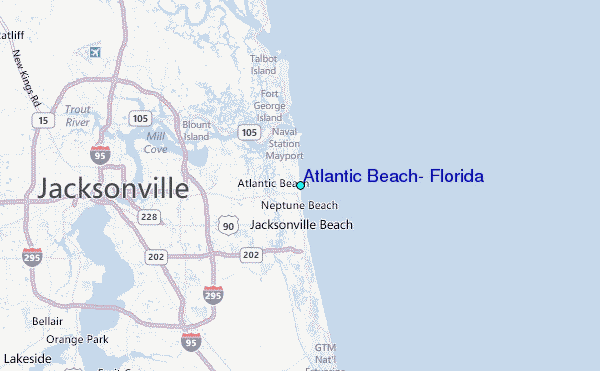 Atlantic Beach Florida Tide Station Location Guide Atlantic Beach Florida.10 